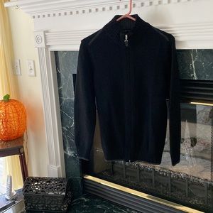 Men’s Daniele Blasi Italian Made Zip Front Sweater